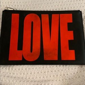 LOVE logo Givenchy clutch